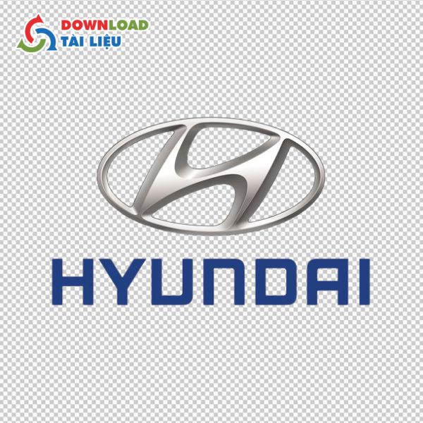 mẫu hyundai logo