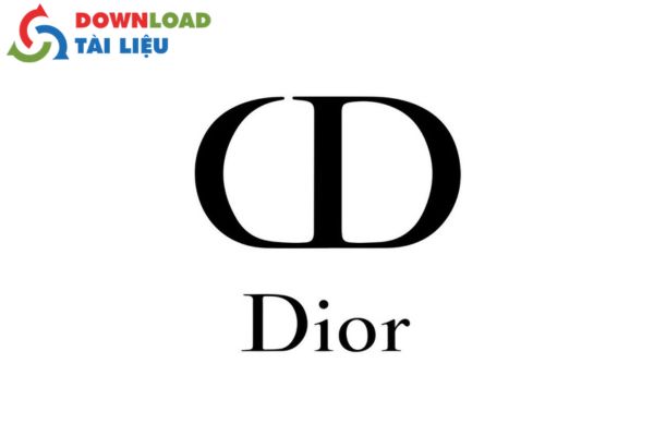 mẫu logo dior đẹp