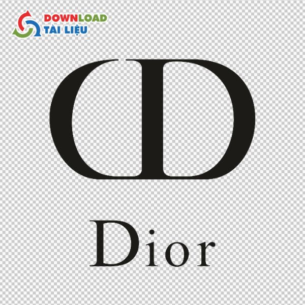 mẫu logo dior png