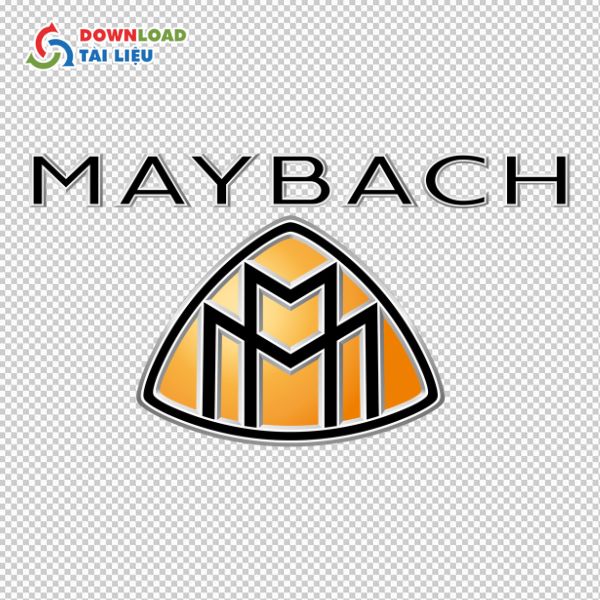 maybach logo xanh vàng