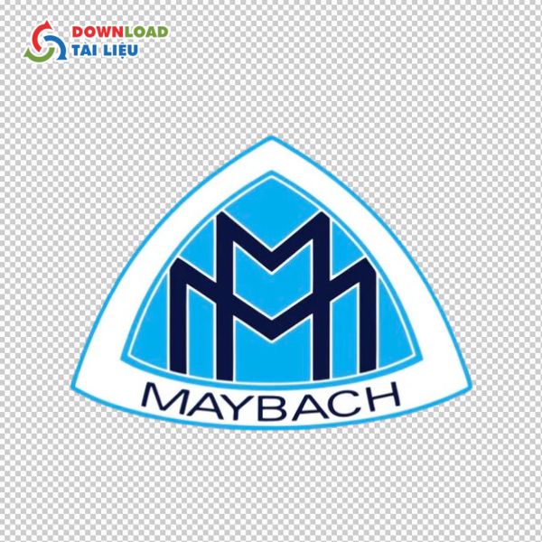 maybach logo cách điệu