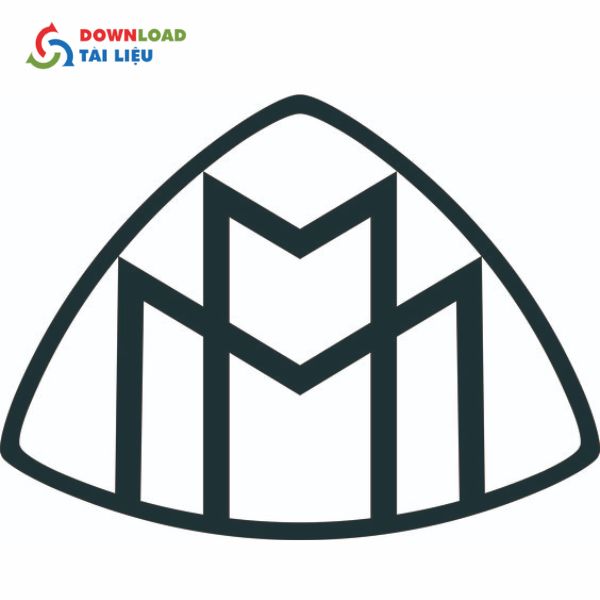 logo maybach đơn giản