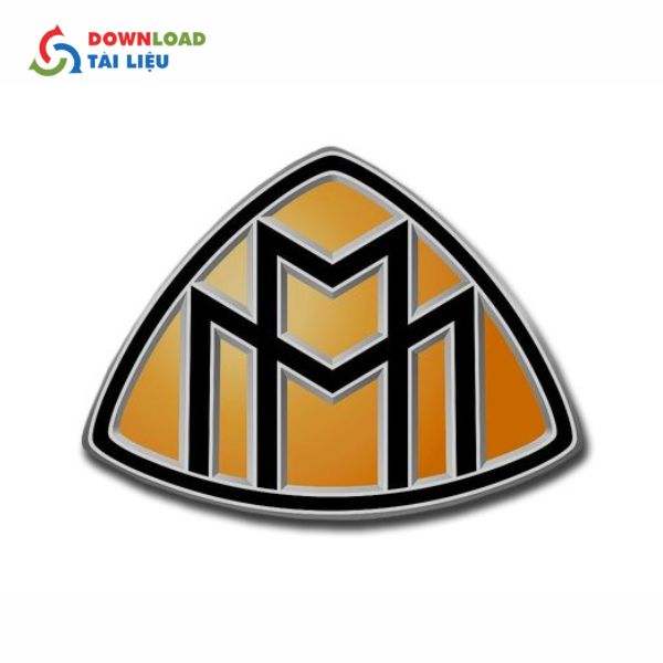 maybach logo cách điệu