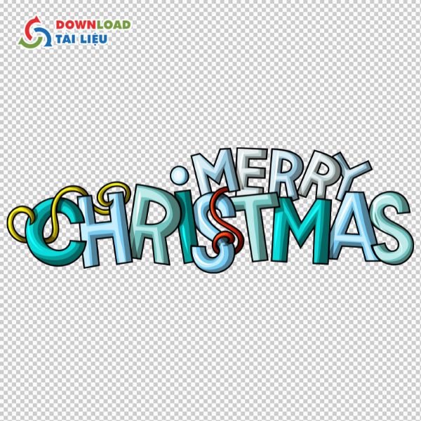 blue merry christmas vector