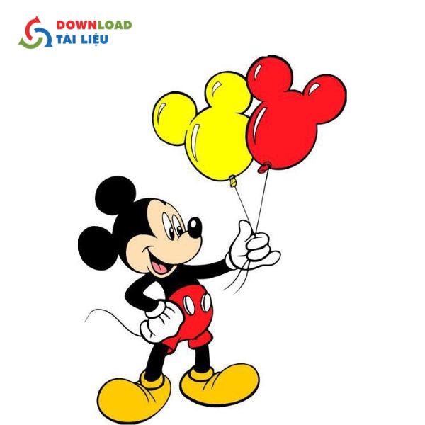 mickey head vector