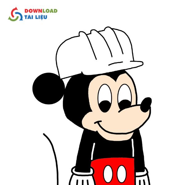 head mickey vector