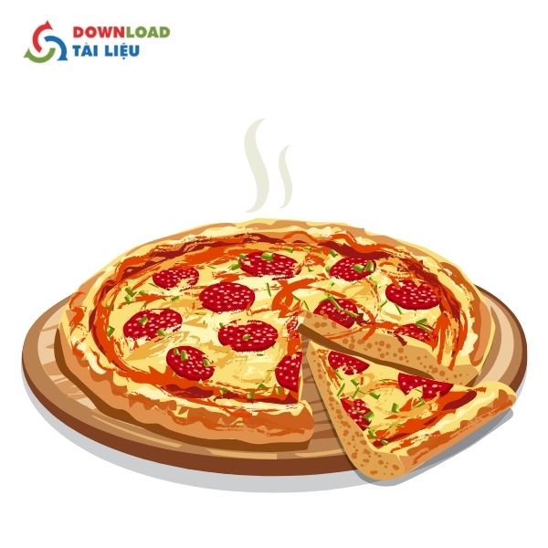 pizza png vector