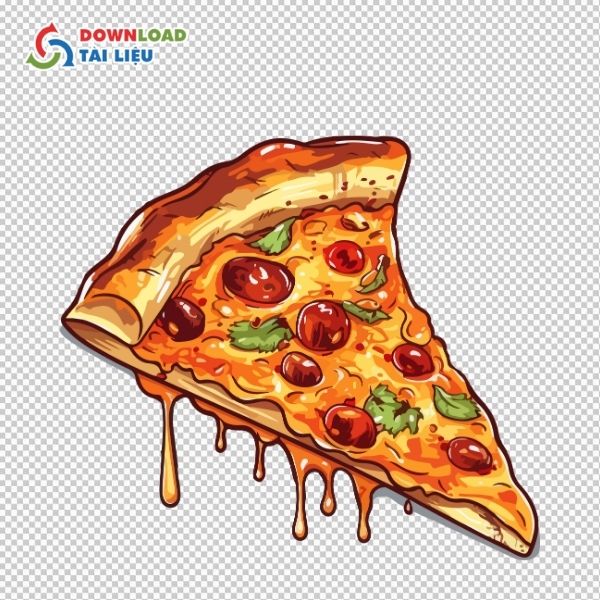 pizza slice vector