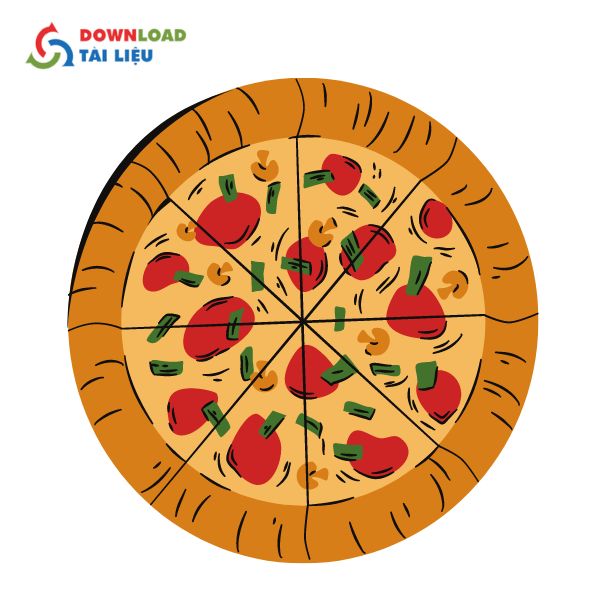 pizza slice vector png