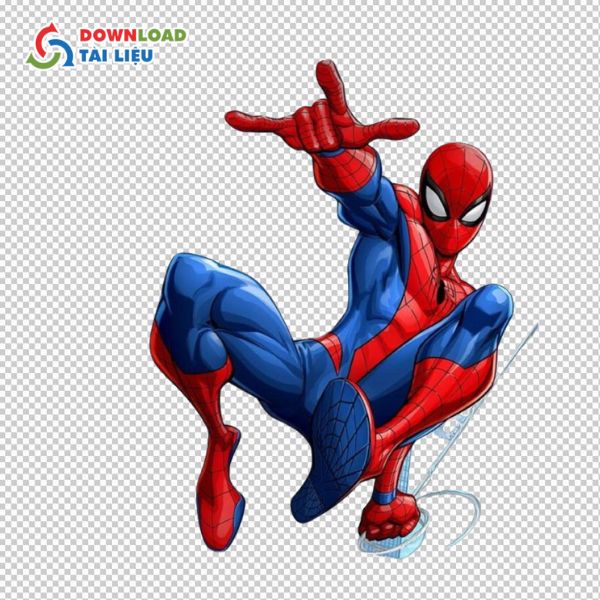 spiderman chibi vector