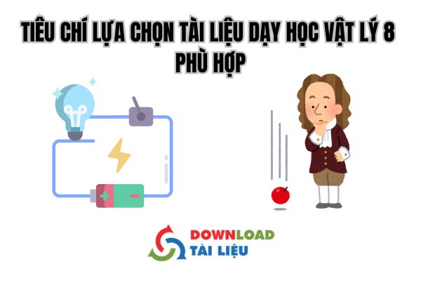 Tiêu chí lựa chọn tài liệu Vật lý 8 phù hợp