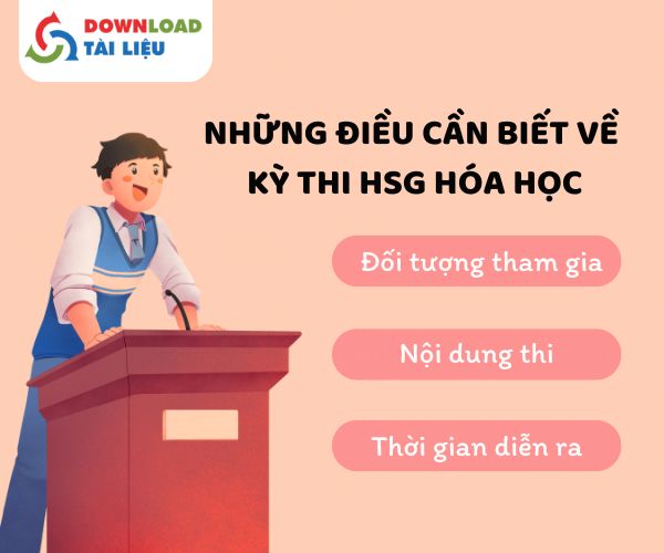 Những điều cần biết về kỳ thi HSG Hóa học