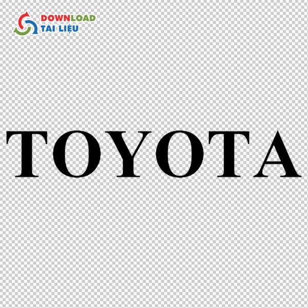 toyota logo text