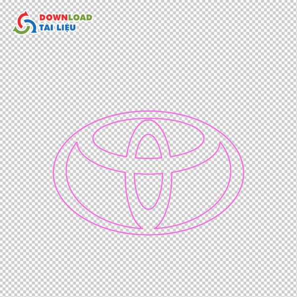 toyota logo đơn giản