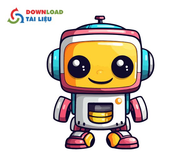 Robot vector chibi