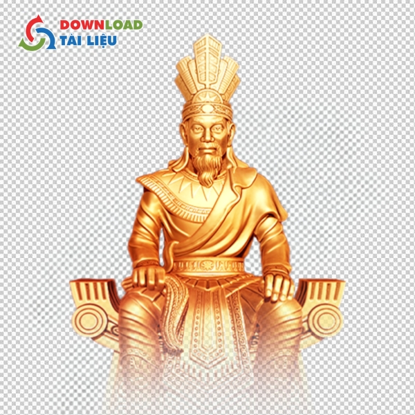 Mẫu vector Hùng Vương chuẩn đẹp cho thiết kế lễ hội