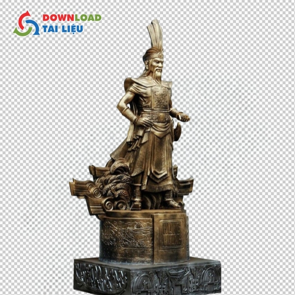 Mẫu hình ảnh Vua Hùng vector trang trọng, phù hợp poster và banner