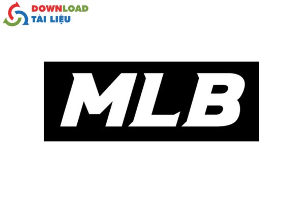 MLB logo vector free