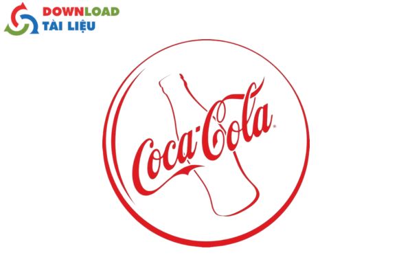 Mẫu logo coca cola thiết kế