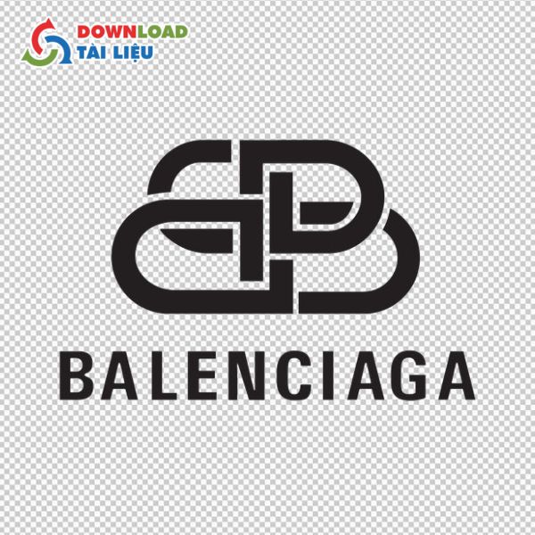 balenciaga logo print