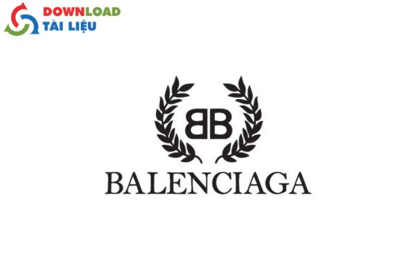 balenciaga logo tee