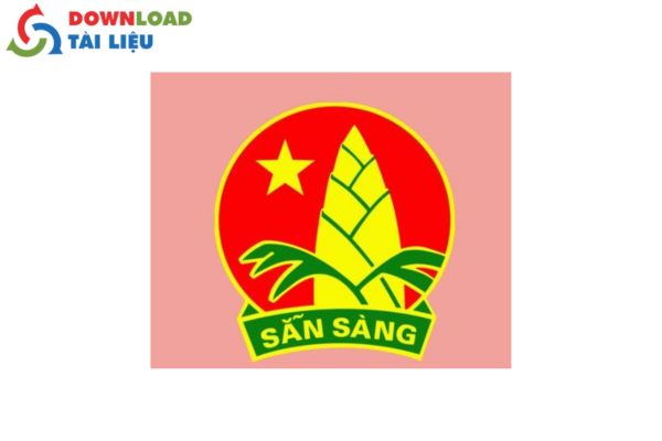 đội thiếu niên tiền phong logo vector