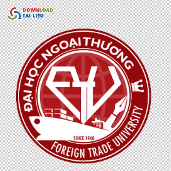 logo đại học ngoại thương