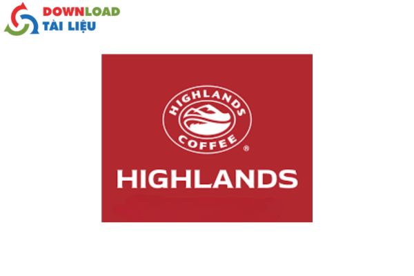 logo Highland Coffee Vector