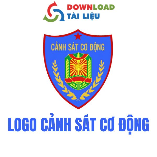 logo cảnh sát cơ động