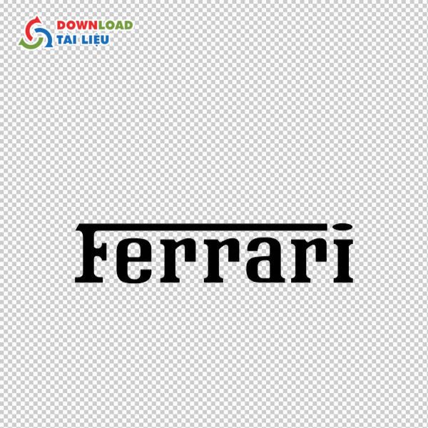 ferrari logo drawing