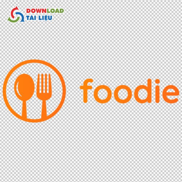 logo foodie hiện đại