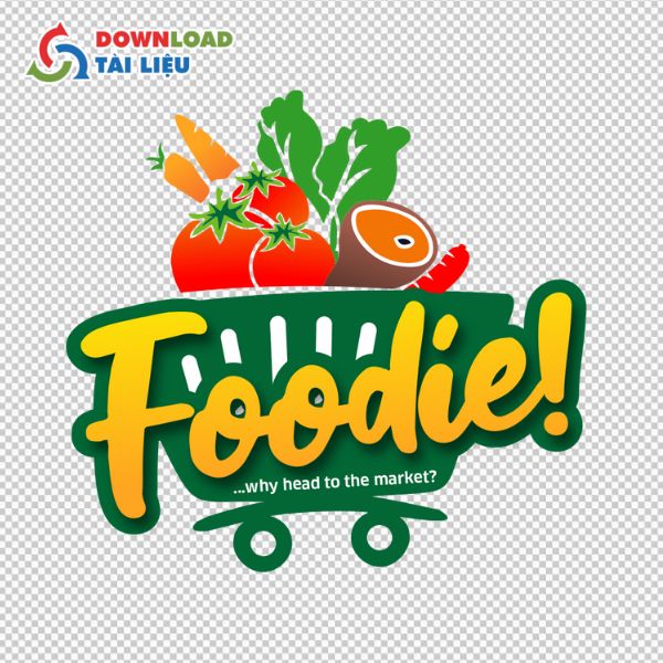 logo foodie mới lạ