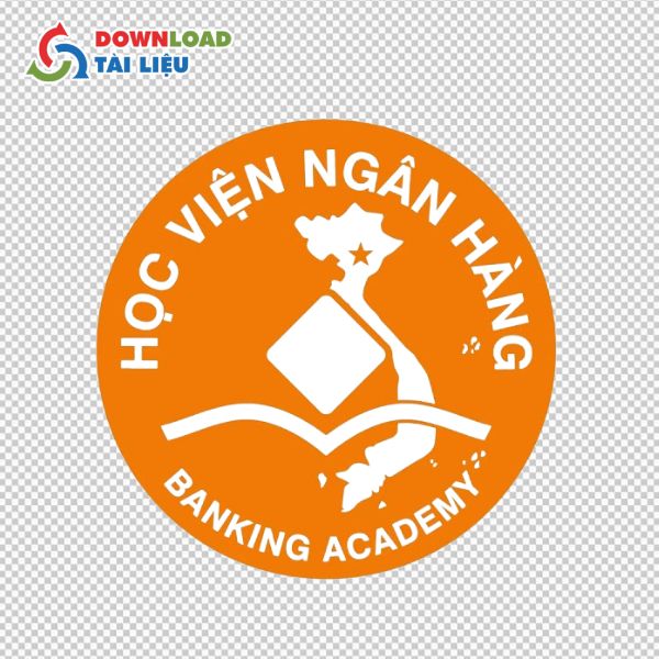 logo học viện ngân hàng png