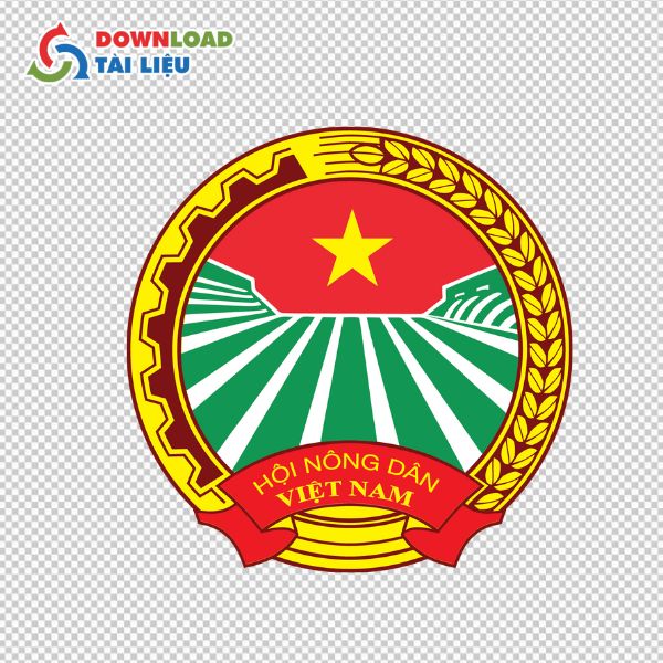 logo hội nông dân png