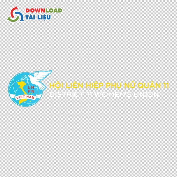 logo hội phụ nữ Việt Nam quận 11 png