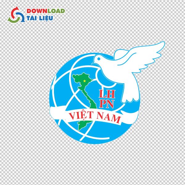 logo hội phụ nữ vector