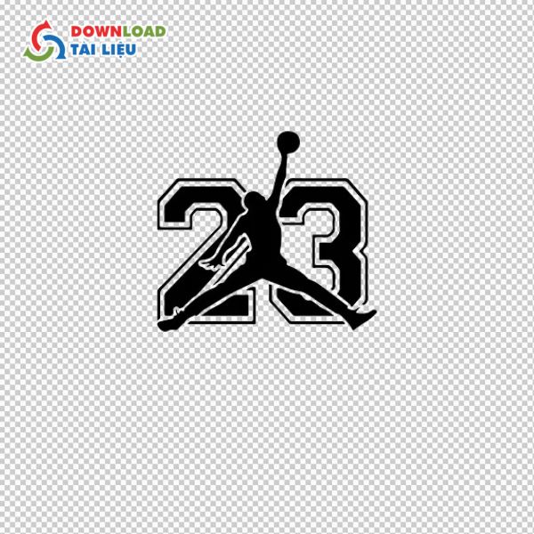 jordan logo số 23