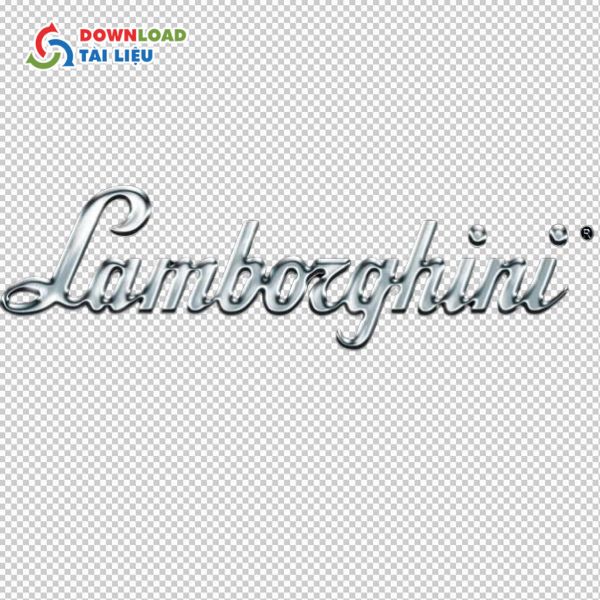 logo lamborghini text