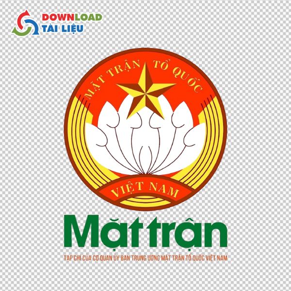 logo mặt trận png