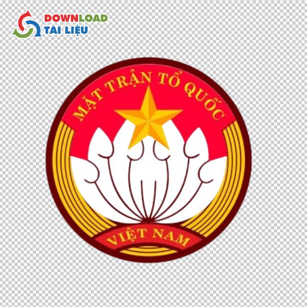 logo mặt trận tổ quốc png