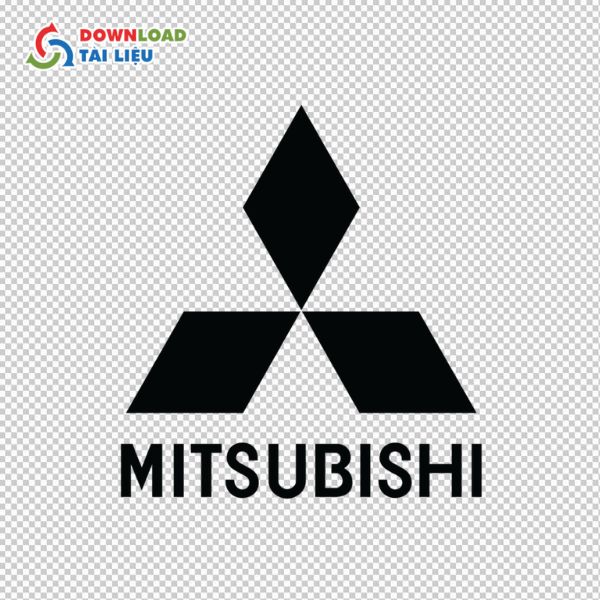 black mitsubishi logo 