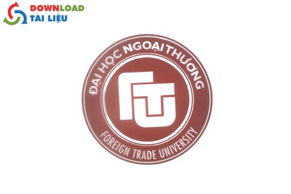 logo trường đại học ngoại thương