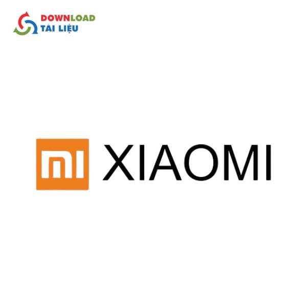 xiaomi logo bắt mắt