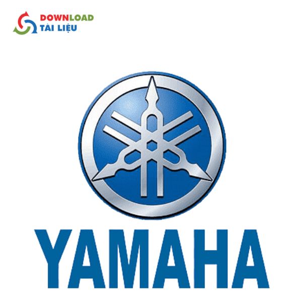 yamaha logo màu xanh