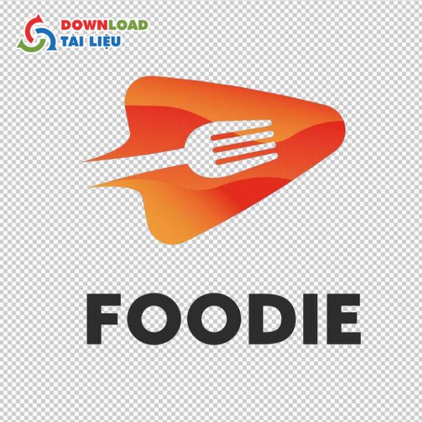 mẫu logo foodie png