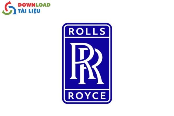 rolls royce logo vector