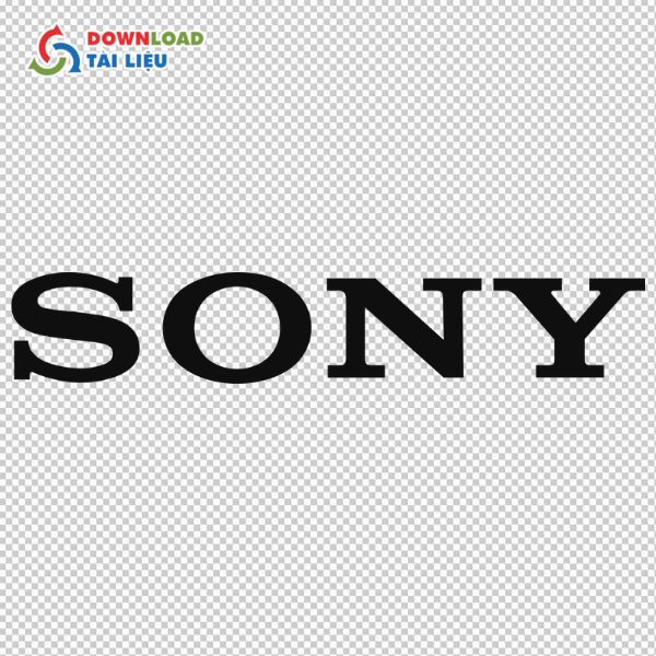 logo sony hình gốc