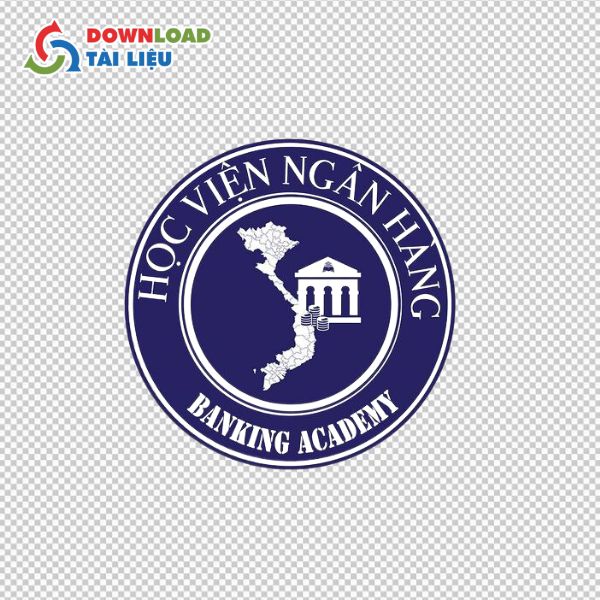 thiết kế logo cho học viện ngân hàng