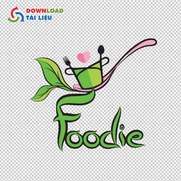 vector foodie logo