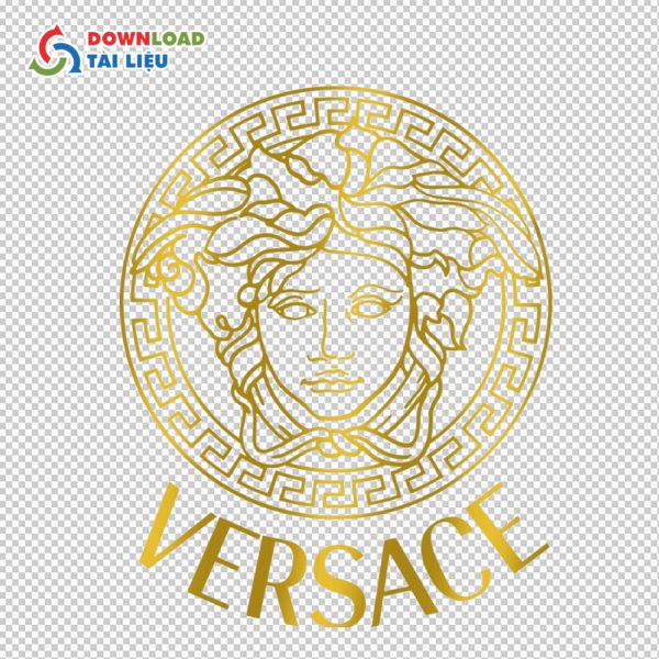 logo của versace bắt mắt